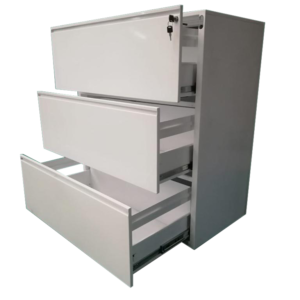 Archivero horizontal de 3 gavetas